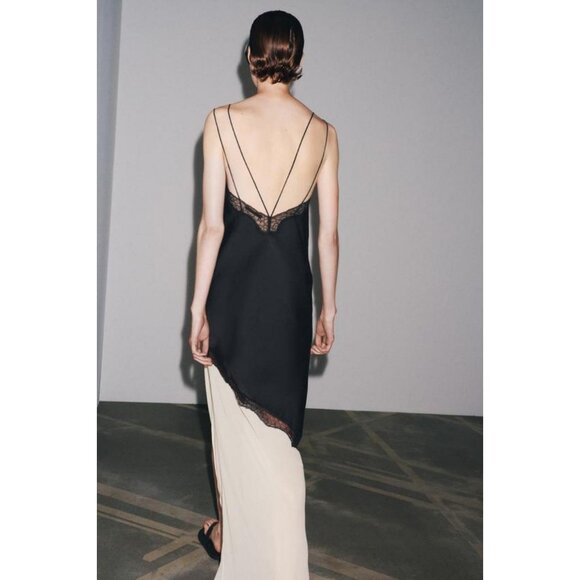 ZARA COMBINED LACE DRESS - Picture 4 of 9